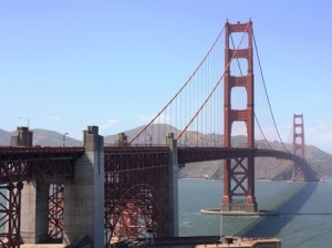 Golden Gate Bridge Überquerung